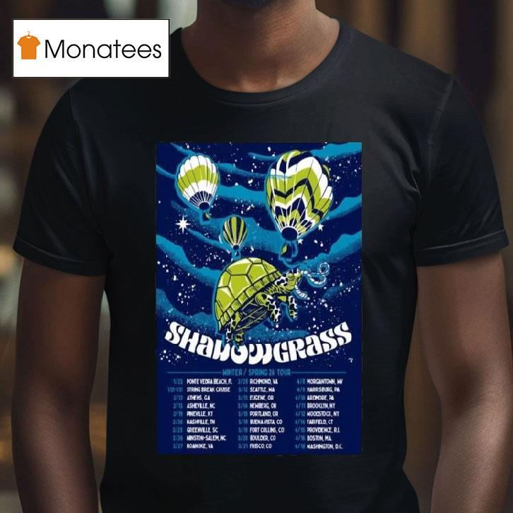 Shadowgrass Winter Spring Tour T Shirt Shadowgrass Winter Spring Tour T Shirt