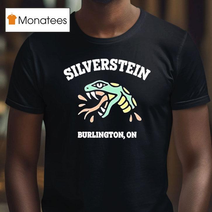 Silverstein Burlington On Est Snake Head T Shirt Silverstein Burlington On Est Snake Head T Shirt