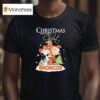 Snoopy And Charlie Brown X Denver Broncos With Christmas T Shirt