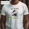 Snoopy And Woodstock Go Bears Chicago Bears Football Cartoon T Shirt