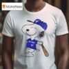 Snoopy Toronto Blue Jays X The Peanuts Fan Mlb T Shirt