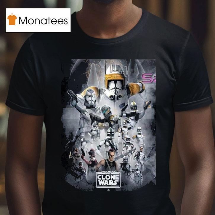 Star Wars The Clone Wars T Shirt Star Wars The Clone Wars T Shirt