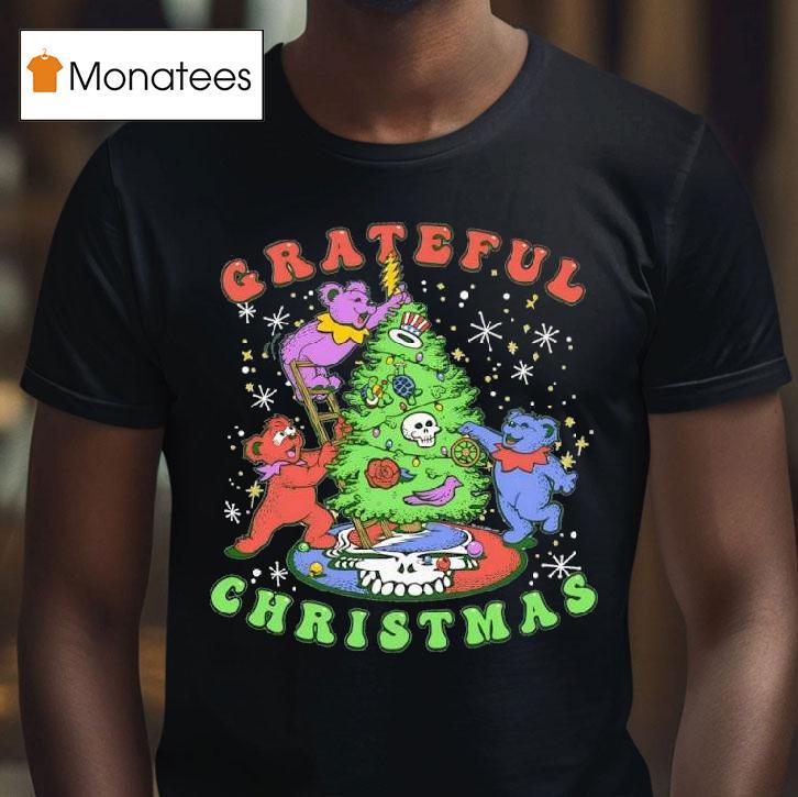 Steal Your Face Skull Grateful Dead Dancing Bears Christmas T Shirt Steal Your Face Skull Grateful Dead Dancing Bears Christmas T Shirt