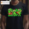 Stitch Grinch Mode On Christmas T Shirt