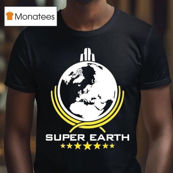 Super Earth T Shirt Super Earth T Shirt