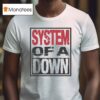 System Of A Down Triple Stack Box T Shirt