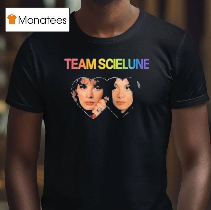 Team Scielune Heart Rainbow T Shirt Team Scielune Heart Rainbow T Shirt