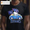 Tennessee Titans X Snoopy And Woodstock Drive Car T Shirt