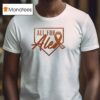 Texas Longhorns All For Alex Logo T Shirt