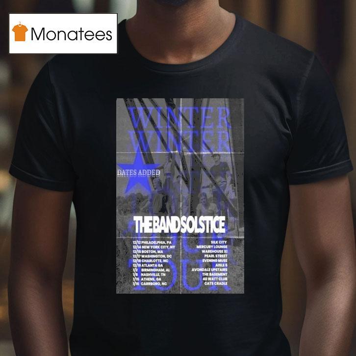 The Band Solstice Winter Tour T Shirt The Band Solstice Winter Tour T Shirt
