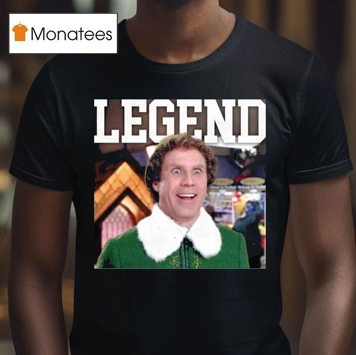 The Buddy The Elf Legend Merry Christmas T Shirt The Buddy The Elf Legend Merry Christmas T Shirt