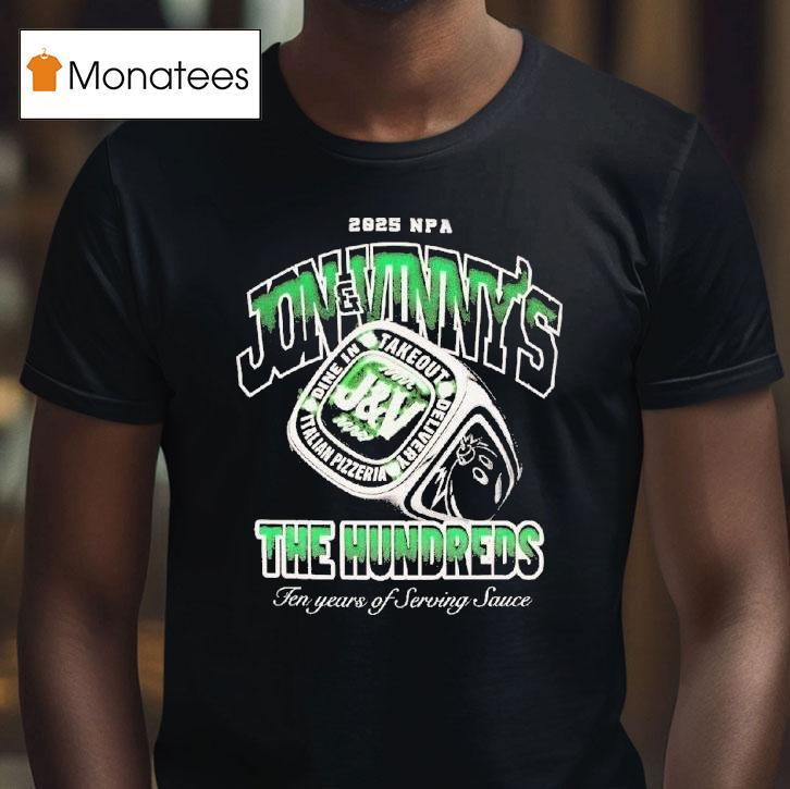 The Hundreds Jv Year Anniversary Jon Vinny S Npa Ring T Shirt The Hundreds Jv Year Anniversary Jon Vinny S Npa Ring T Shirt
