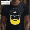 The Letterman Dave With Beard Beanie T Shirt