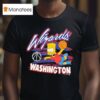 The Simpsons Bart X Washington Wizards T Shirt