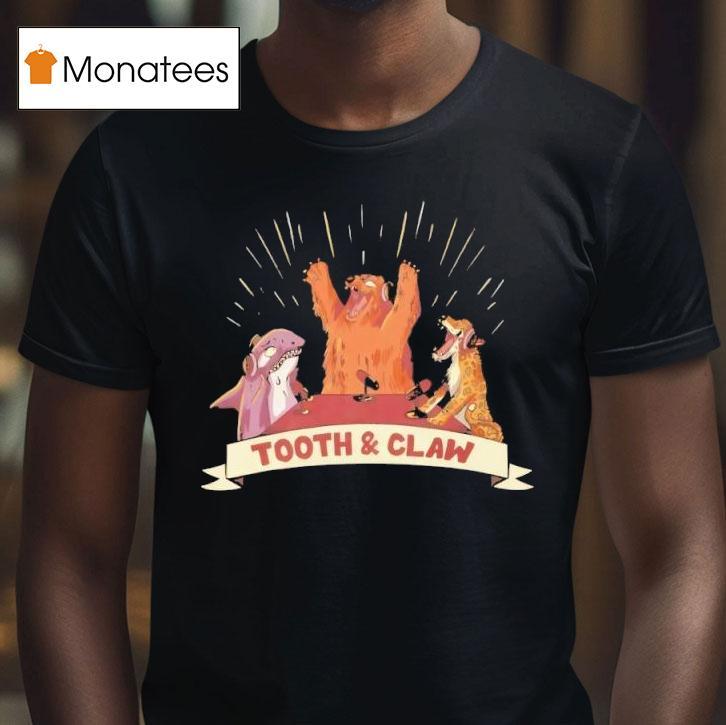 Tooth And Claw Podcast Doppleganger T Shirt Tooth And Claw Podcast Doppleganger T Shirt
