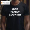 Turning Point Usa God Family Country T Shirt