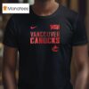 Vancouver Canucks Rush Fifty Something Tour Logo Skull T Shirt