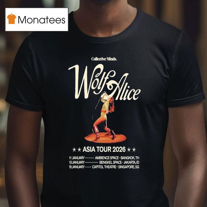 Wolf Alice Asia Tour T Shirt Wolf Alice Asia Tour T Shirt