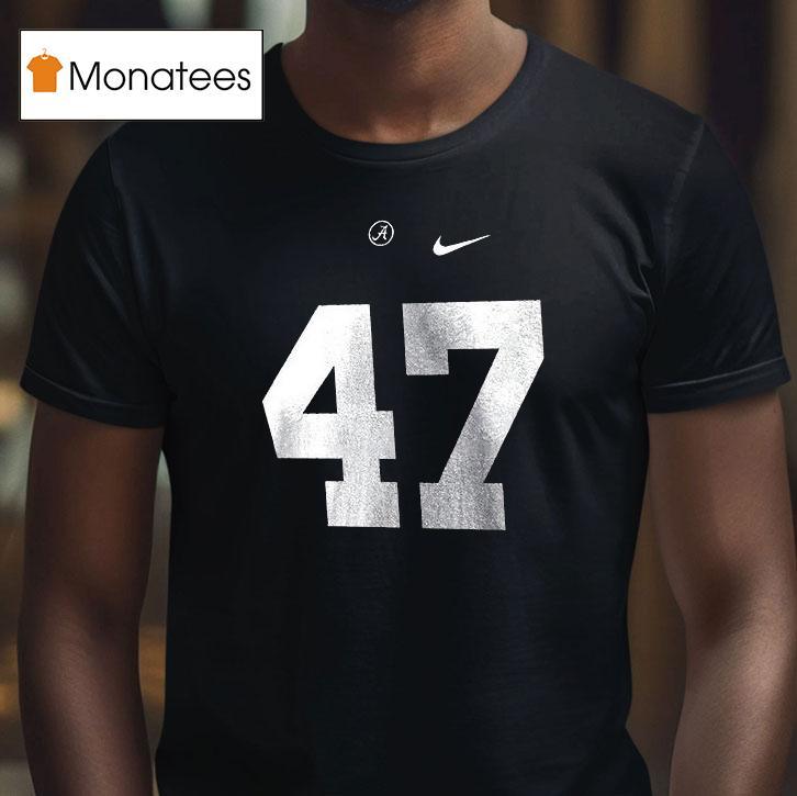 Woodrow Lowe X Alabama Crimson Tide In Memory Signature Name And Number T Shirt Woodrow Lowe X Alabama Crimson Tide In Memory Signature Name And Number T Shirt