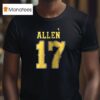 Wyoming Cowboys Josh Allen Signature T Shirt