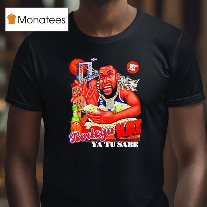 Ya Tu Sabe Bodega Kat New York Knicks Bocker Back Pages T Shirt Ya Tu Sabe Bodega Kat New York Knicks Bocker Back Pages T Shirt