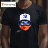 Yoshinobu Yamamoto Sunglasses Mvp Los Angeles Dodgers Mlb Baseball Champions Signature T Shirt