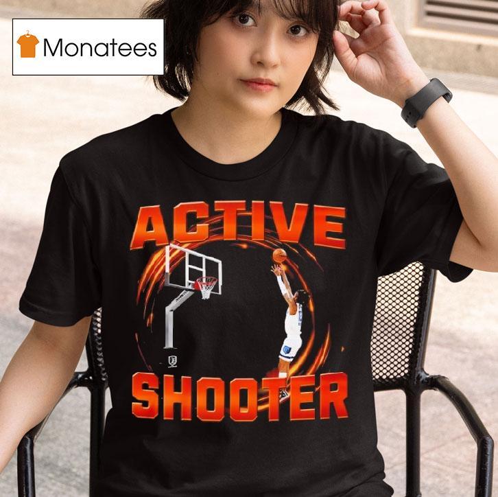 Active Shooter Basketball T Shirt