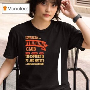Advanced Overthinking Club Think Rethink Overthink Repea T Shirt