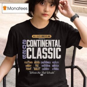 Aew Continental Classic T Shirt