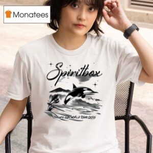 Airbrush Orca Spiritbox Tsunami Sea World Tour T Shirt