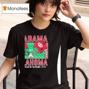 Alabama Crimson Tide Vs Oklahoma Hoosiers College Football Playoff The Palace On The Prairie T Shirt