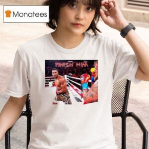 Anthony Joshua Finish Him Jake Paul T Shirt