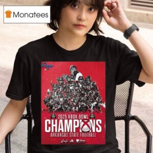 Arkansas State Red Wolves Football Are Xbox Bowl Champions T Shirt