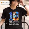 Avatar Years Of Movies Thank You For The Memories Signatures T Shirt
