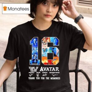 Avatar Years Of Movies Thank You For The Memories Signatures T Shirt