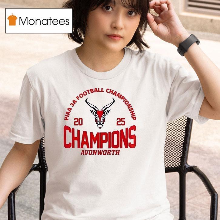 Avonworth Antelopes Piaa A Champions Logo T Shirt