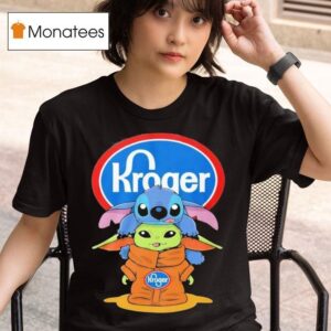 Baby Stitch And Baby Yoda Kroger T Shirt