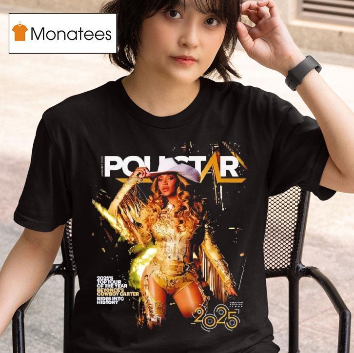 Beyonce Graces The Cover Of Pollstar As Cowboy Carter The Top Tour T Shirt