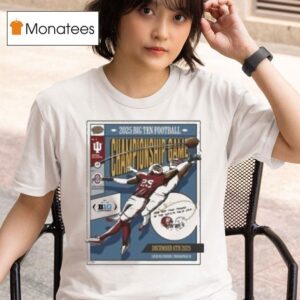 Big Ten Indiana Hoosiers Ohio State Buckeyes Championship Game T Shirt