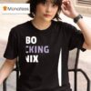 Bo Nix Fuckung Denver Broncos Football T Shirt
