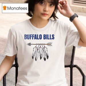 Buffalo Bills Native American Heritage Logo Arrow T Shirt