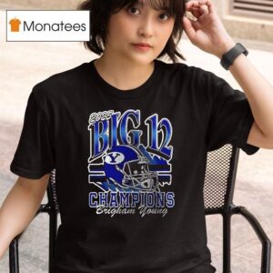 Byu Cougars Big Conference Champions Graphic Helme T Shirt