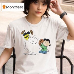 Can I Kick It Charlie Brown Vs Lucy Aarhg Graphic T Shirt