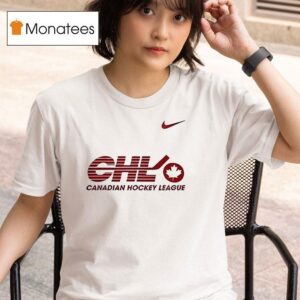 Canadian Hockey League Th Celebration Logo T Shirt