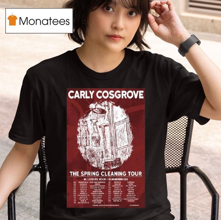 Carly Cosgrove The Spring Cleaning Tour T Shirt
