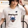 Carolina Panthers X Stitch Harley Davidson T Shirt