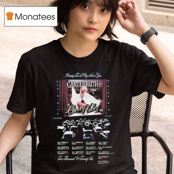 Carter Faith The Cherry Valley Tour T Shirt
