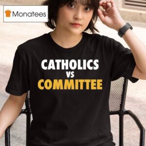 Catholics Vs Commit Logo T Shirt