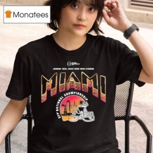 Cfp National Championship Miami Ly Licensed T Shirt
