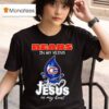 Chicago Bears In My Veins Jesus In My Heart Symbol T Shirt